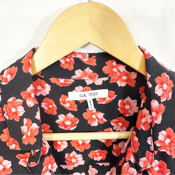 GANNI Lindale Button Down Floral Top - Picture 12 of 14